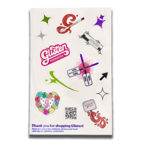 Parster Decorative Sticker Sheet – Assorted Designs