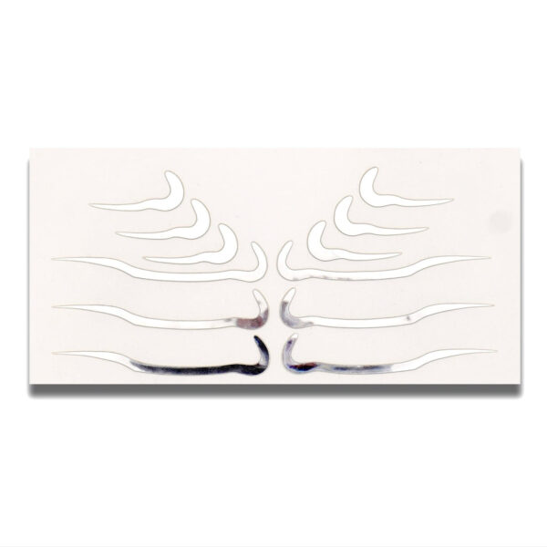 Parster Underliners Chrome Makeup Stickers – Face Lace Collection - Image 2